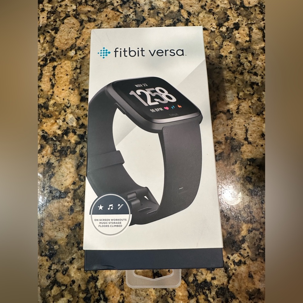 Fitbit Versa Smartwatch - Black